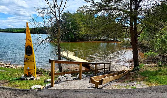 Tellico Clear Creek Kayak Launch Dock