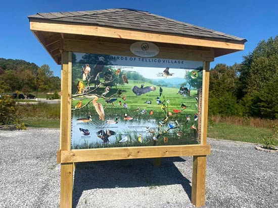 Tellico Village trail kiosks